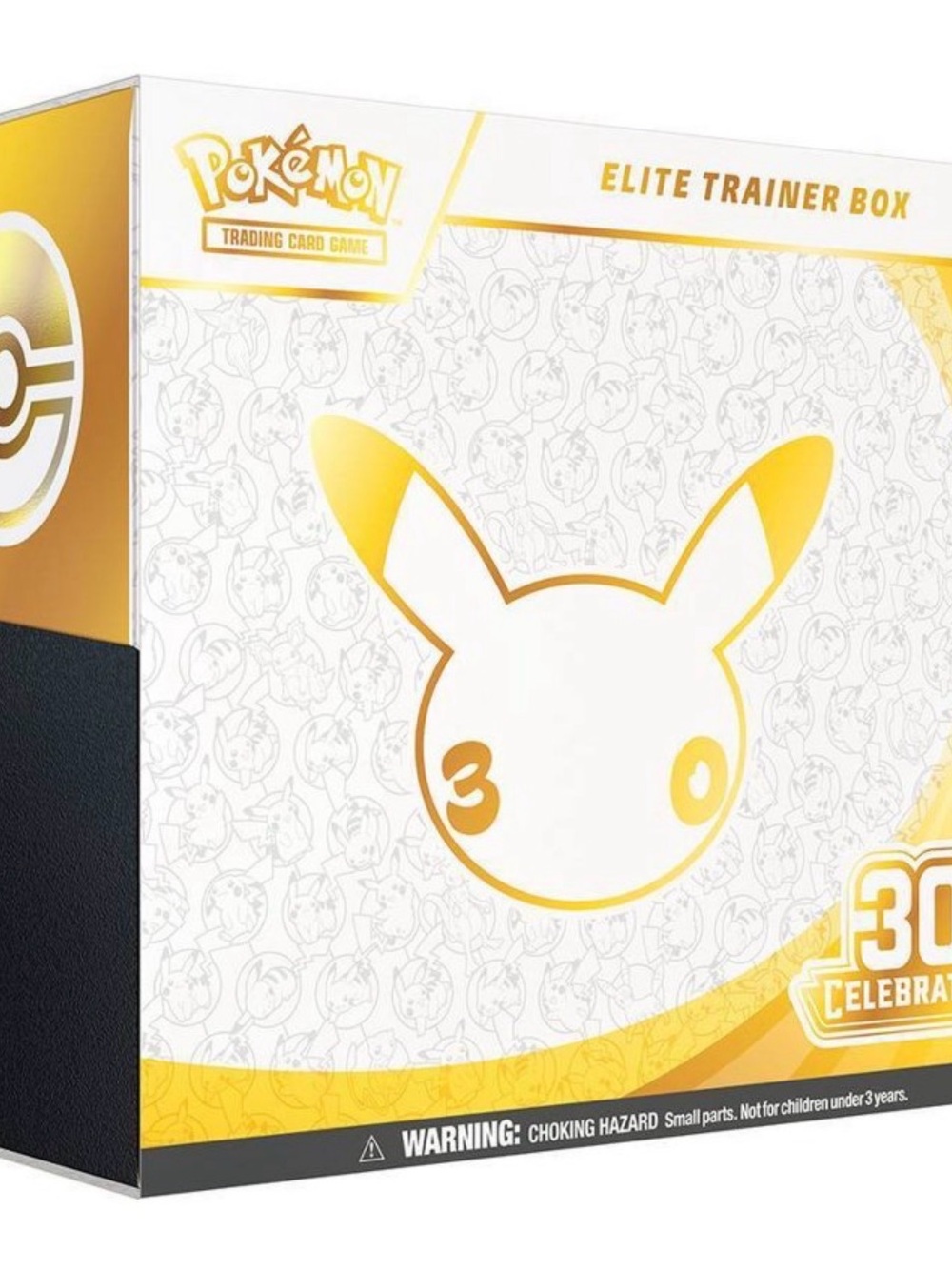 Pokemon 30th Celebration Elite Trainer Box - White & Gold